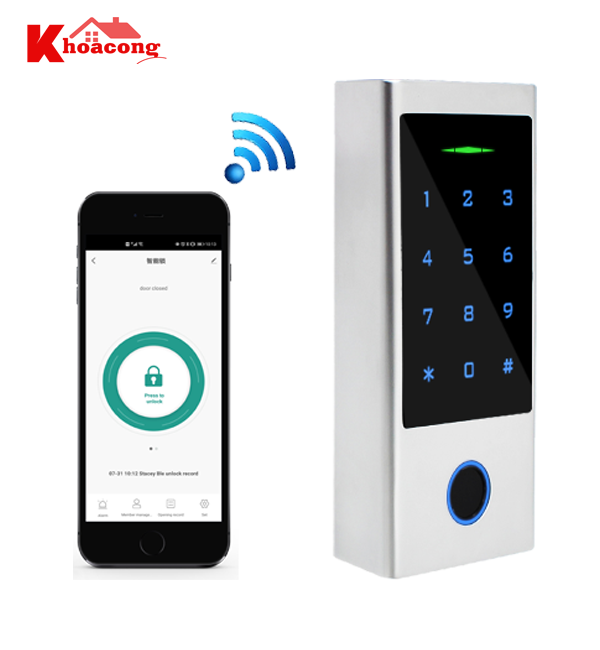 Đầu đọc vân tay ngoài trời HF1 (Tuya)