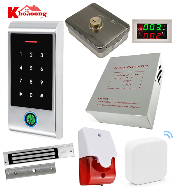 Khóa cổng vân tay ngoài trời HTK-HF6