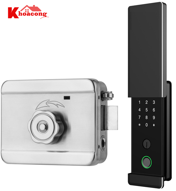 Khóa cổng vân tay 1 chiều HTK-A18N