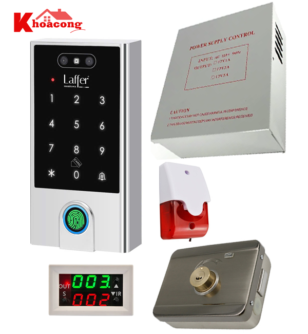 Hệ thống kiểm soát nhận diện khuôn mặt Laffer VF500