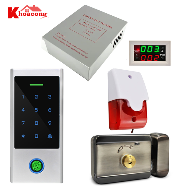 Khóa cổng vân tay nhà trọ HF1-Wifi