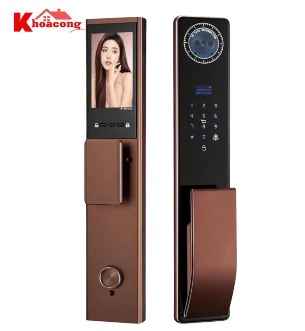 Khóa cửa nhận diện khuôn mặt HTK-D7