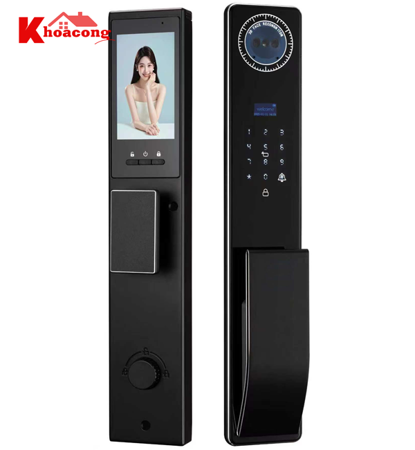 Khóa cửa nhận diện khuôn mặt HTK-D7