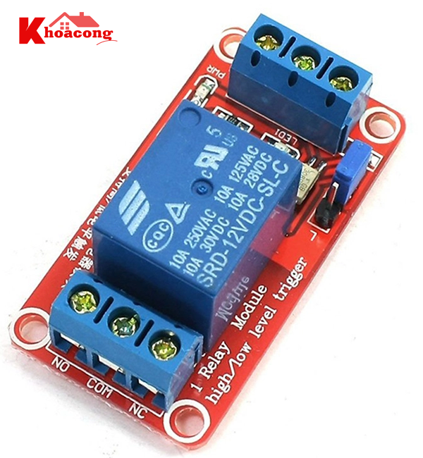 Module Relay cách ly 12V-1 kênh
