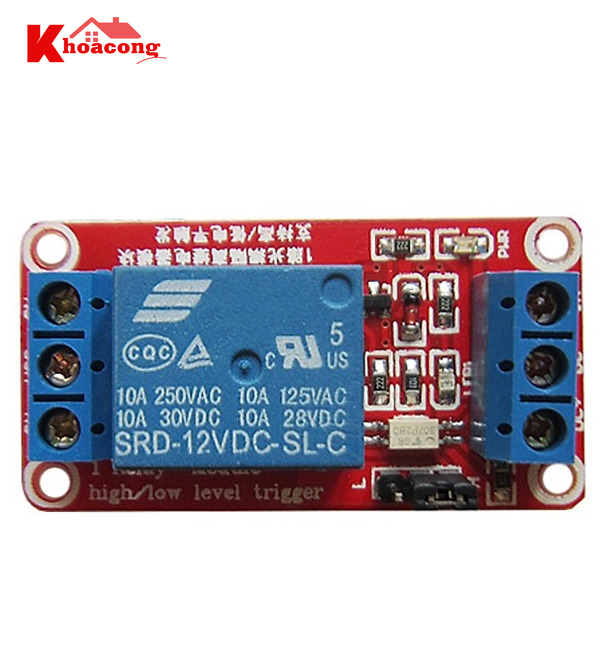 Module Relay cách ly 12V-1 kênh